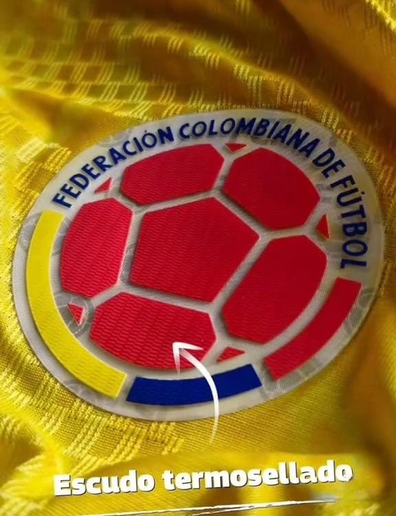 CAMISETA SELECCION COLOMBIA TALLA L 1.1